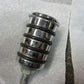 Chrome Shift Pegs 4 Rubber Ring Type 1 3/4" Length Custom Fit Harley