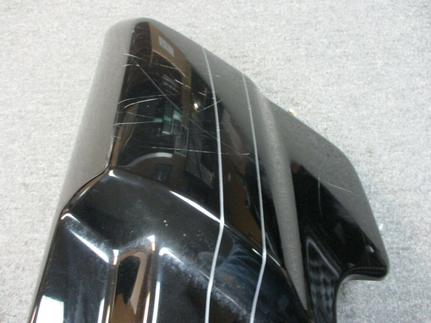 Harley Davidson Used Right Side Cover Vivid Black Silver Pin Stripes 57200078DBX