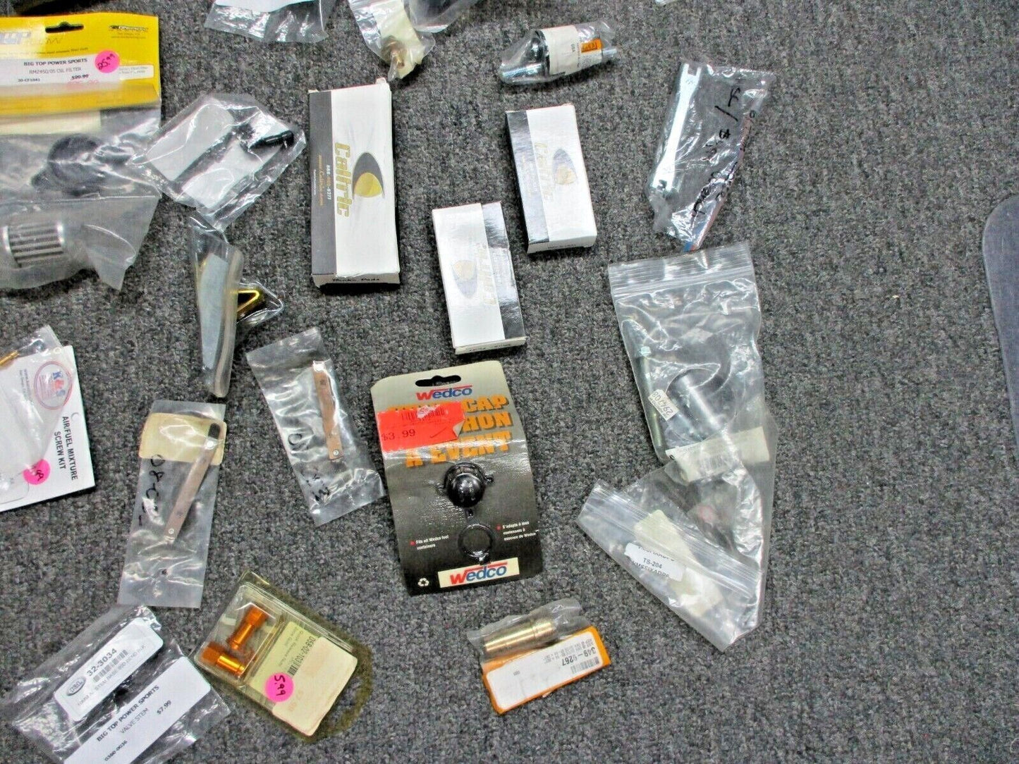 Miscellaneous Collection of Powersports/Motorcycle Parts  JUNK ART steampunk
