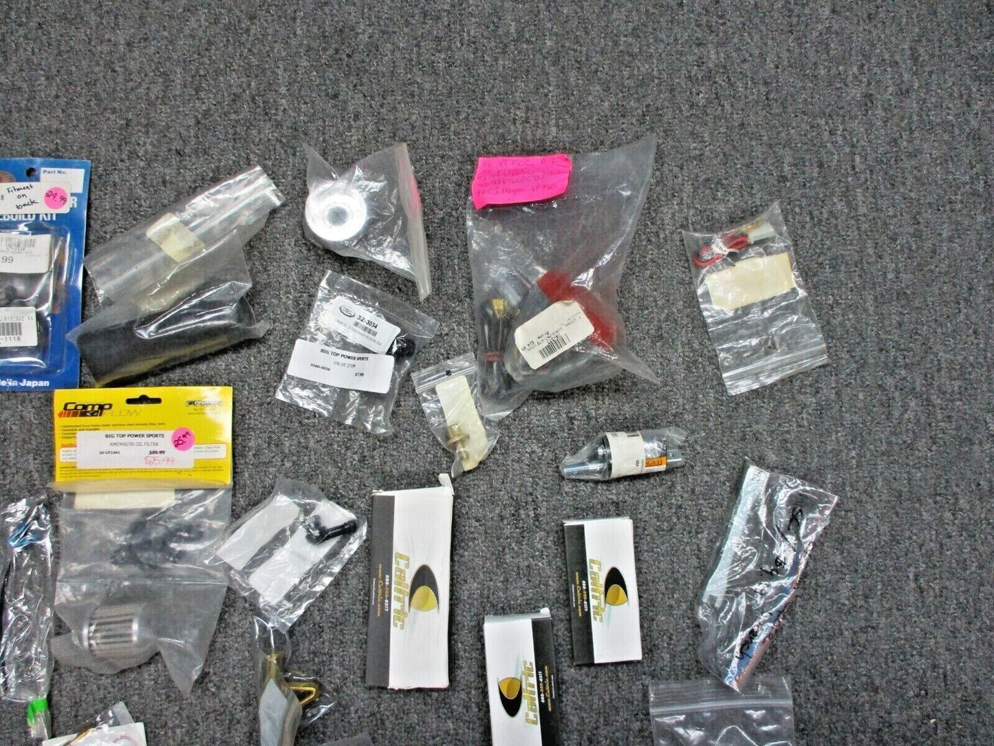 Miscellaneous Collection of Powersports/Motorcycle Parts  JUNK ART steampunk