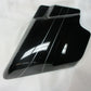 Harley Davidson OEM Vivid Black Left Side Cover Silver Pin Stripes 57200077DBX