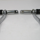 Harley-Davidson Compatible Long Angled Adjustable Highway Peg Mount Kit Pair