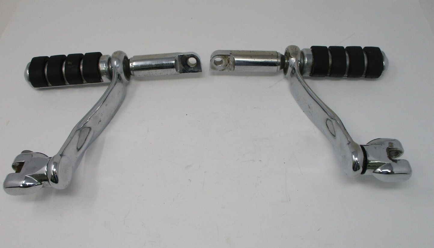 Harley-Davidson Compatible Long Angled Adjustable Highway Peg Mount Kit Pair