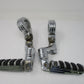 Harley-Davidson Compatible Chrome Foot Pegs Mount
