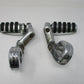 Harley-Davidson Compatible Chrome Foot Pegs Mount