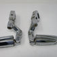 Harley-Davidson Compatible Chrome Foot Pegs Mount