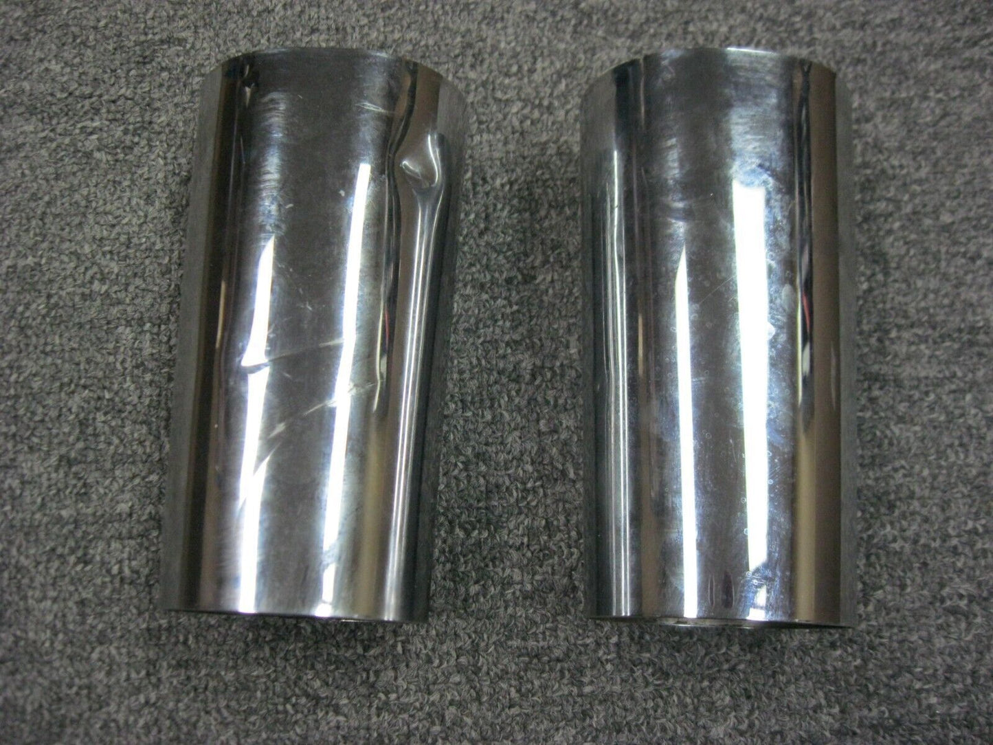 Harley Davidson OEM Pair of FLHT FLHR FLST Fork Tube Covers (Cow Bell) 45964-86
