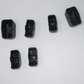 Black  Stock Switch Caps Kit  Fits '16-Later  Dyna/Softail/XL  6 PCS