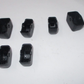 Black  Stock Switch Caps Kit  Fits '16-Later  Dyna/Softail/XL  6 PCS