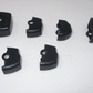 Black  Stock Switch Caps Kit  Fits '16-Later  Dyna/Softail/XL  6 PCS