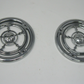 6.5'' Speaker Grills with Kuyakyn Zombie Trim 3787