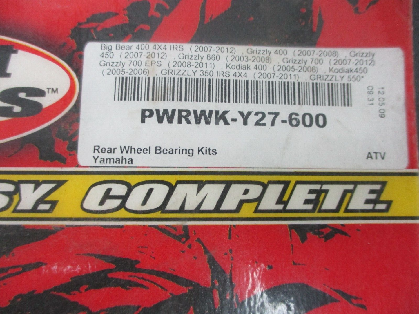 Pivot Works – Multi Rear Wheel Bearing Kits  PWRWK Y27-600