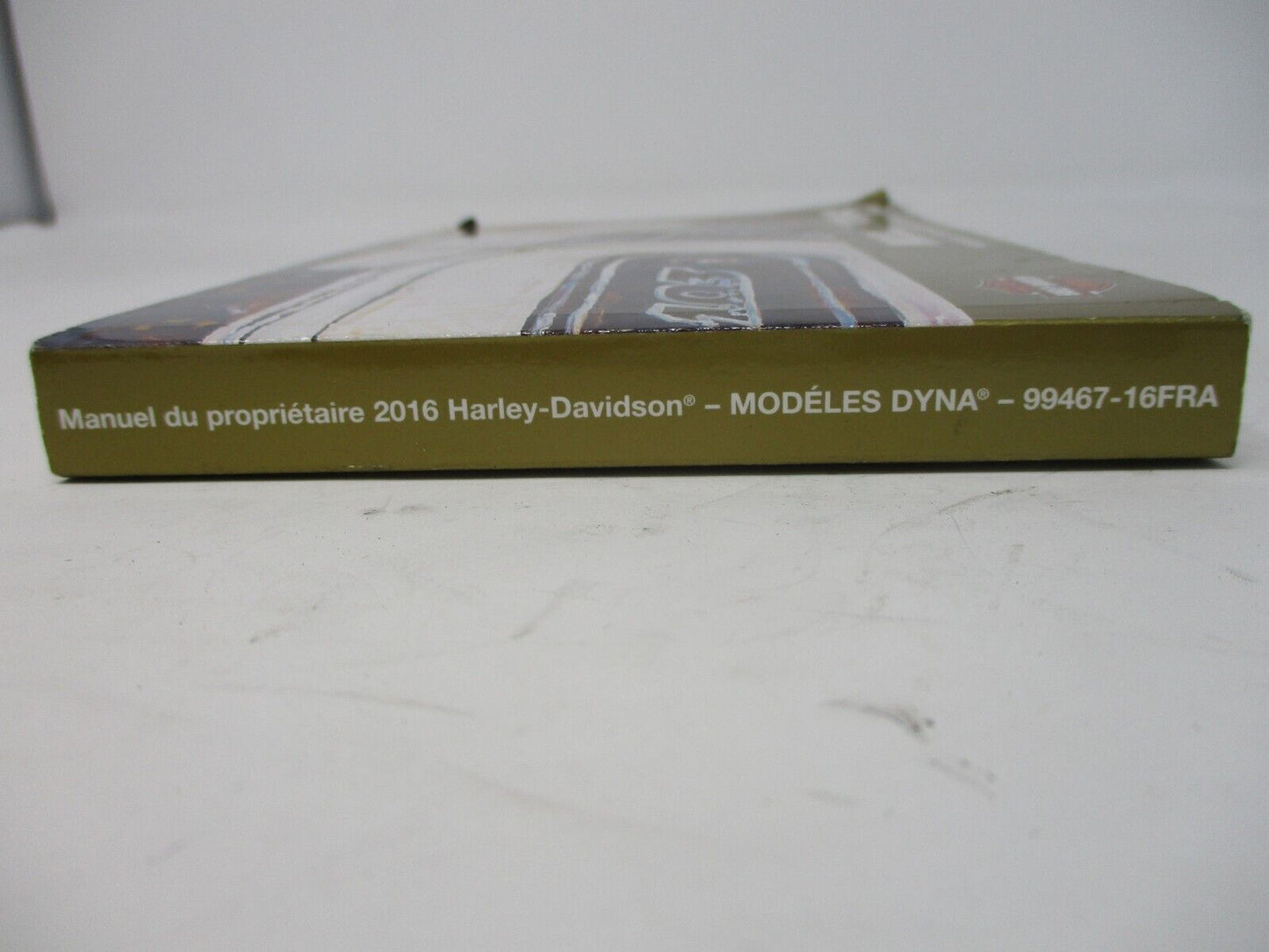 Harley Davidson OEM 2016 Dyna Models Owners Manual 99467-16FRA FRENCH