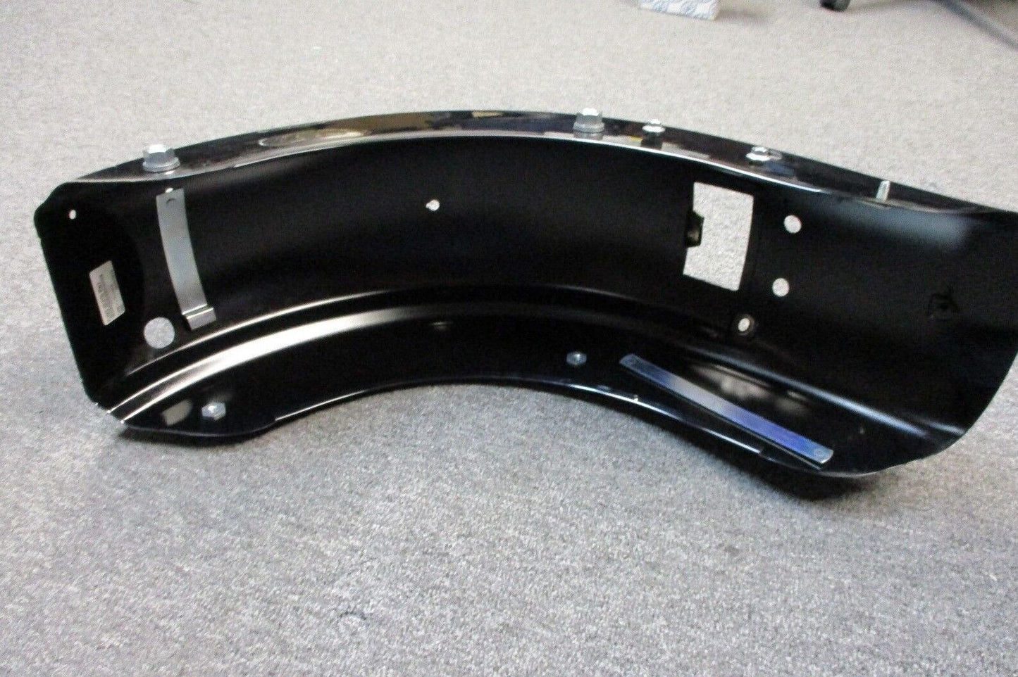 Harley Davidson FLHXS FLTR Rear Fender Vivid Black Silver Stripe 59500185DBX