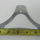 Chrome Backrest Pad Bracket Mount for Harley-Davidson 52565-94