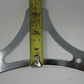 Chrome Backrest Pad Bracket Mount for Harley-Davidson 52565-94