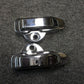 Chrome Axle Covers fits Harley Davidson Models