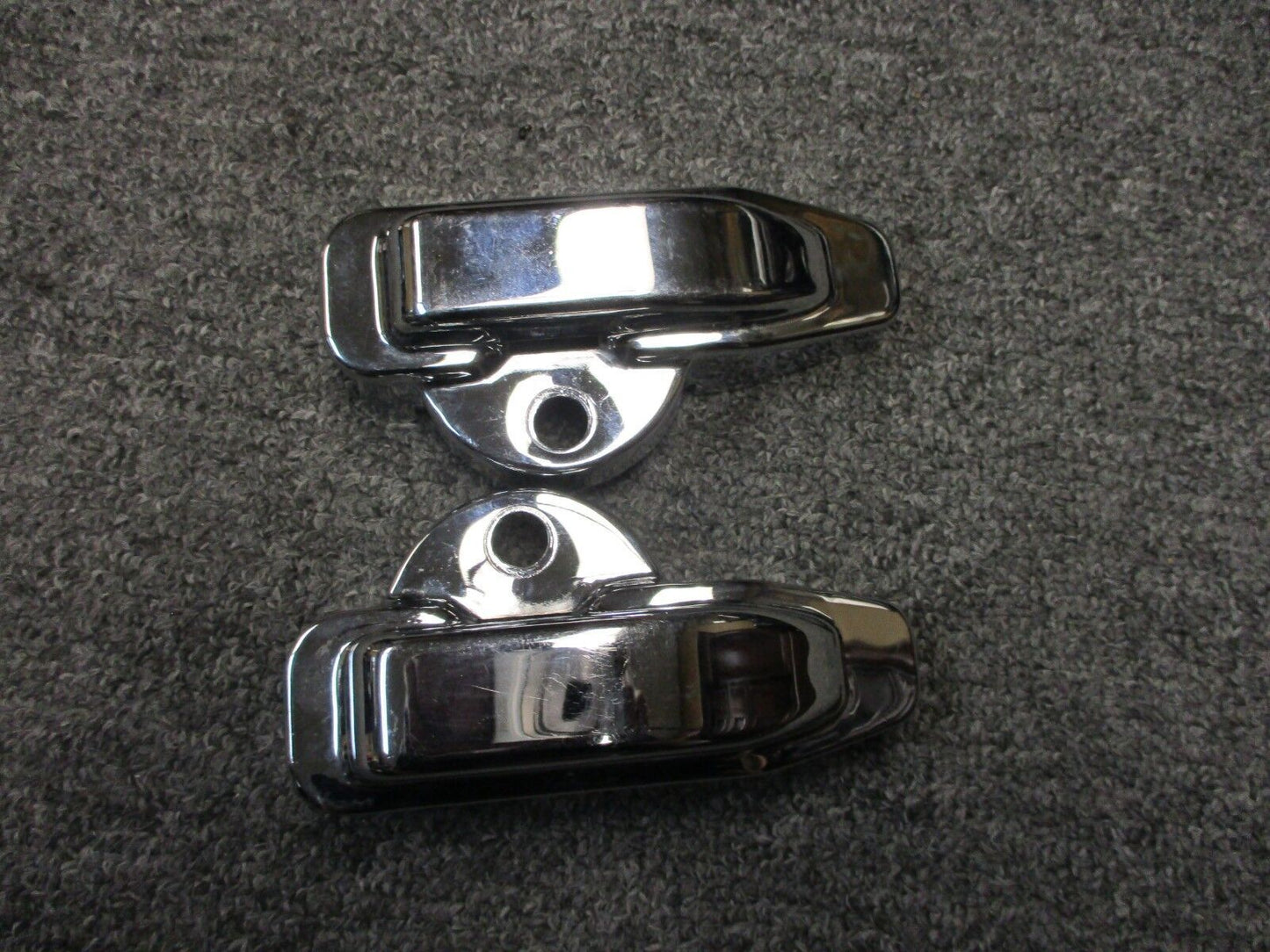 Chrome Axle Covers fits Harley Davidson Models
