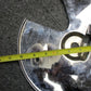 Chrome Brake Rotor Cover with Speed Opening fits Harley Davidson Models