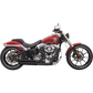 Bassani 13-17 Softail Breakout FXSB Pro Street Black for Harley Davidson 1S33DB