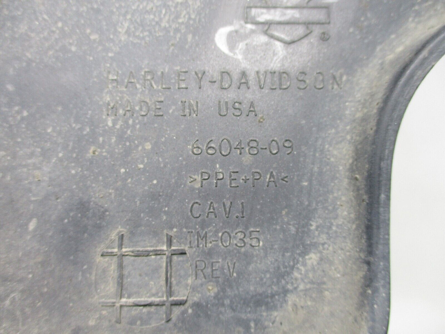 Harley Davidson OEM Side Cover Textured Black 66048-09