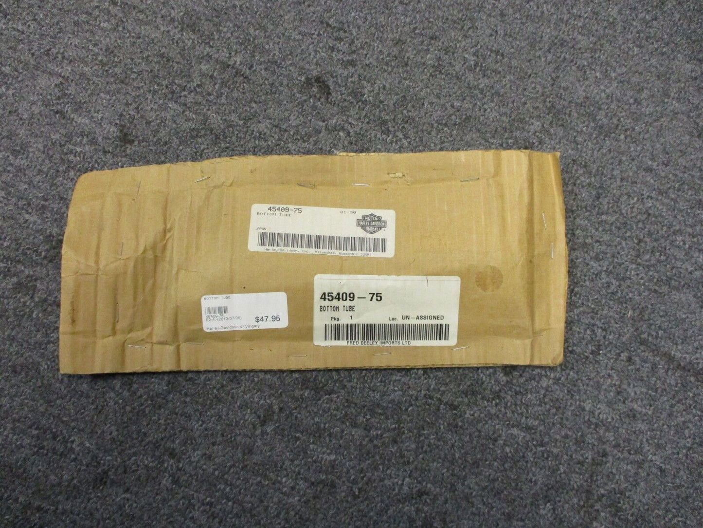 Harley Davidson OEM Bottom Fork Damp Tube 45409-75 73-83 XL 76-86 FX 80-83 FXR