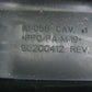 Harley Davidson OEM Right Saddlebag Metallic Red  90200412 2014-Later