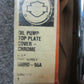 Harley Davidson OEM Chrome Oil Pump Top Plate FLHT/R/FLTR 66090-96A