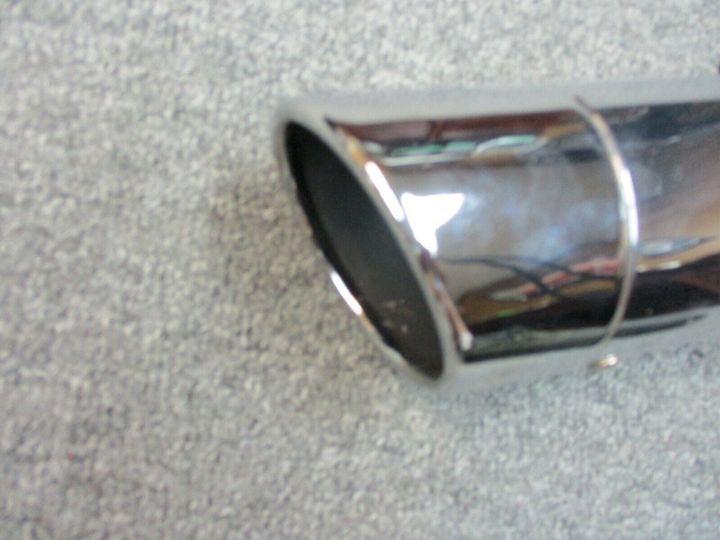 Harley Davidson OEM FXS 1584/1668 Chrome Slash Cut Muffler 64900336 1 Only
