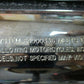 Harley Davidson OEM FXS 1584/1668 Chrome Slash Cut Muffler 64900336 1 Only