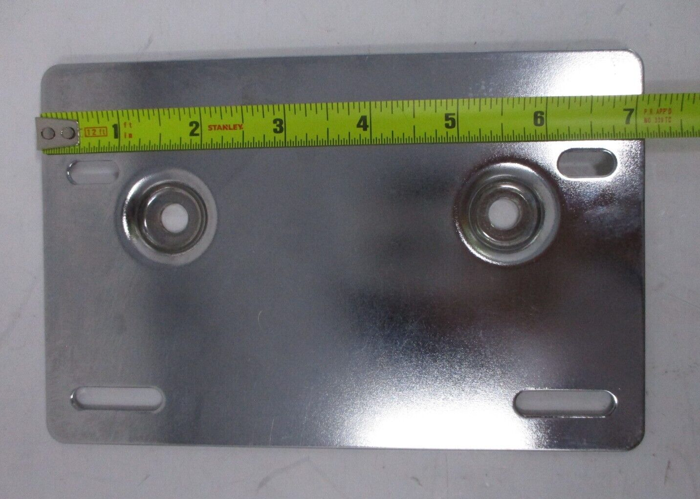 Harley-Davidson Compatible  Mount License Plate 7" x  4"