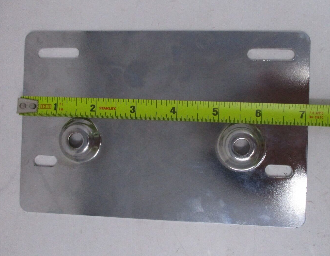 Harley-Davidson Compatible  Mount License Plate 7" x  4"