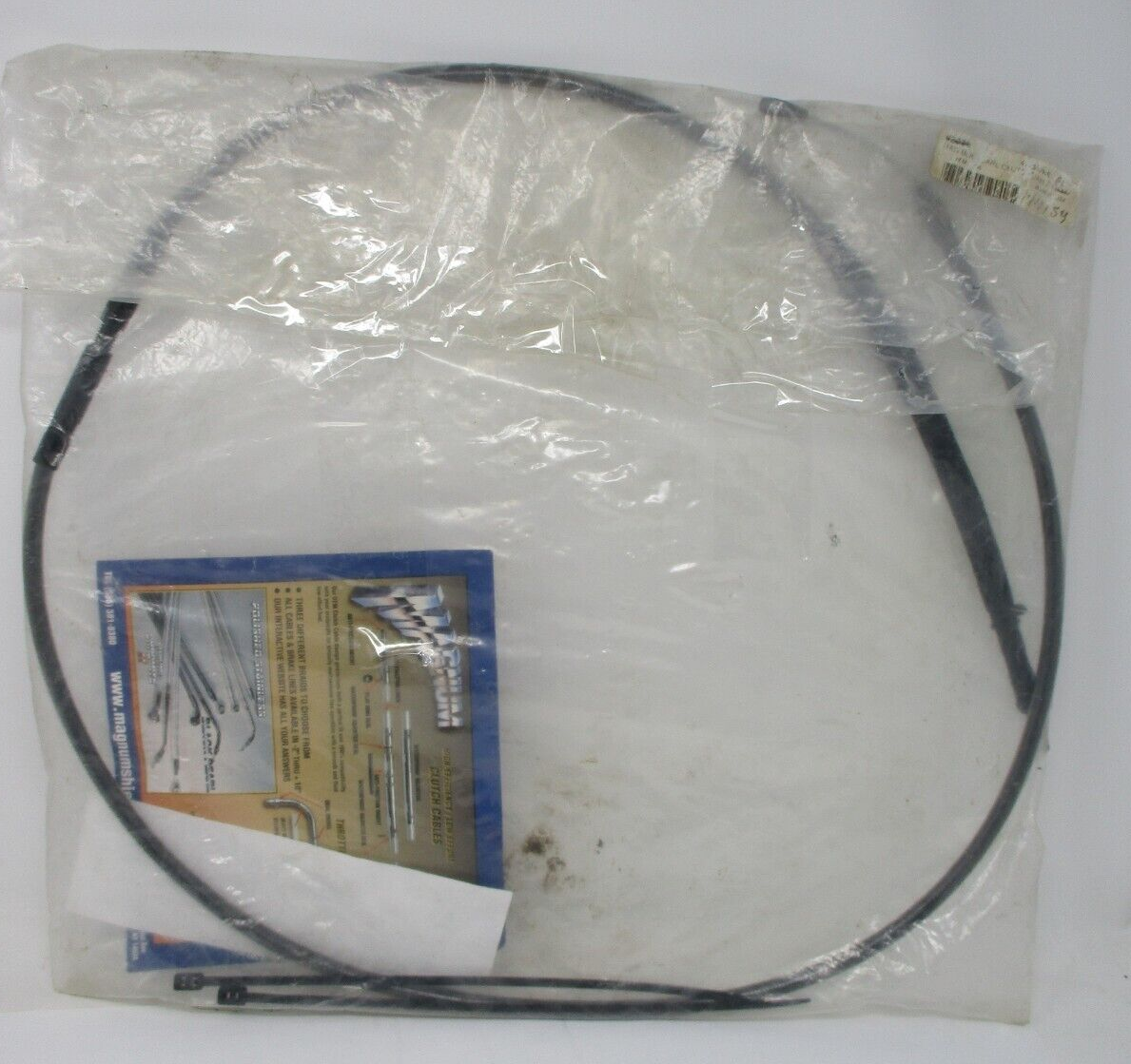 Magnum Black Pearl Clutch Cable 74"