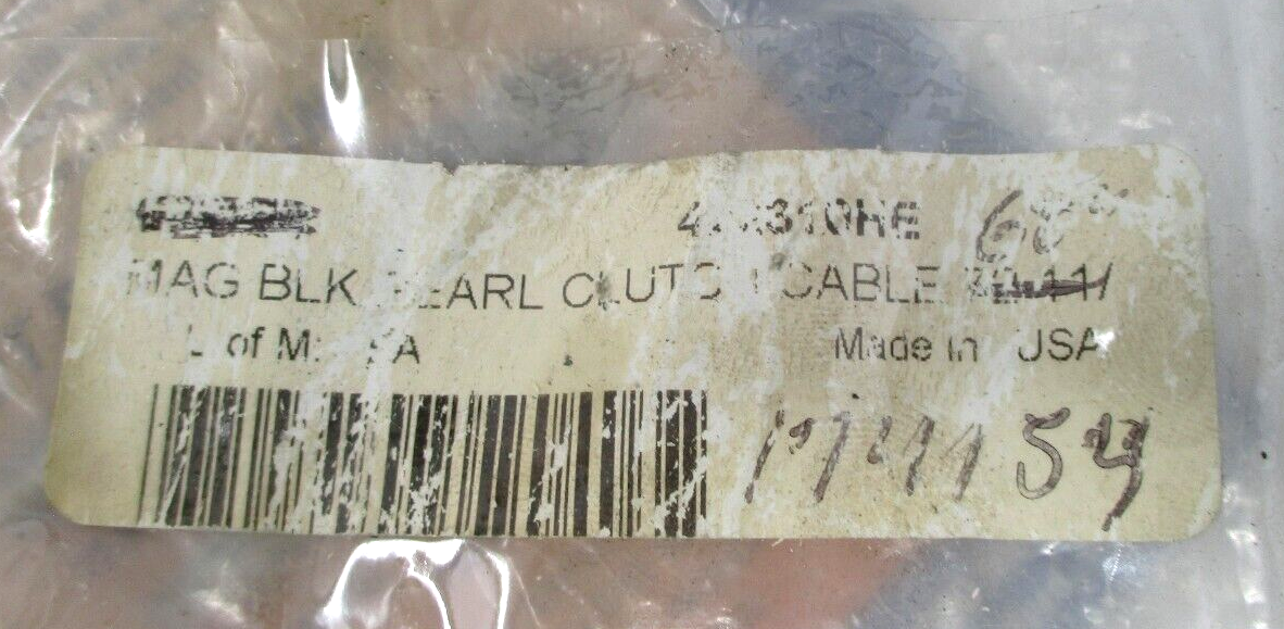 Magnum Black Pearl Clutch Cable 74"
