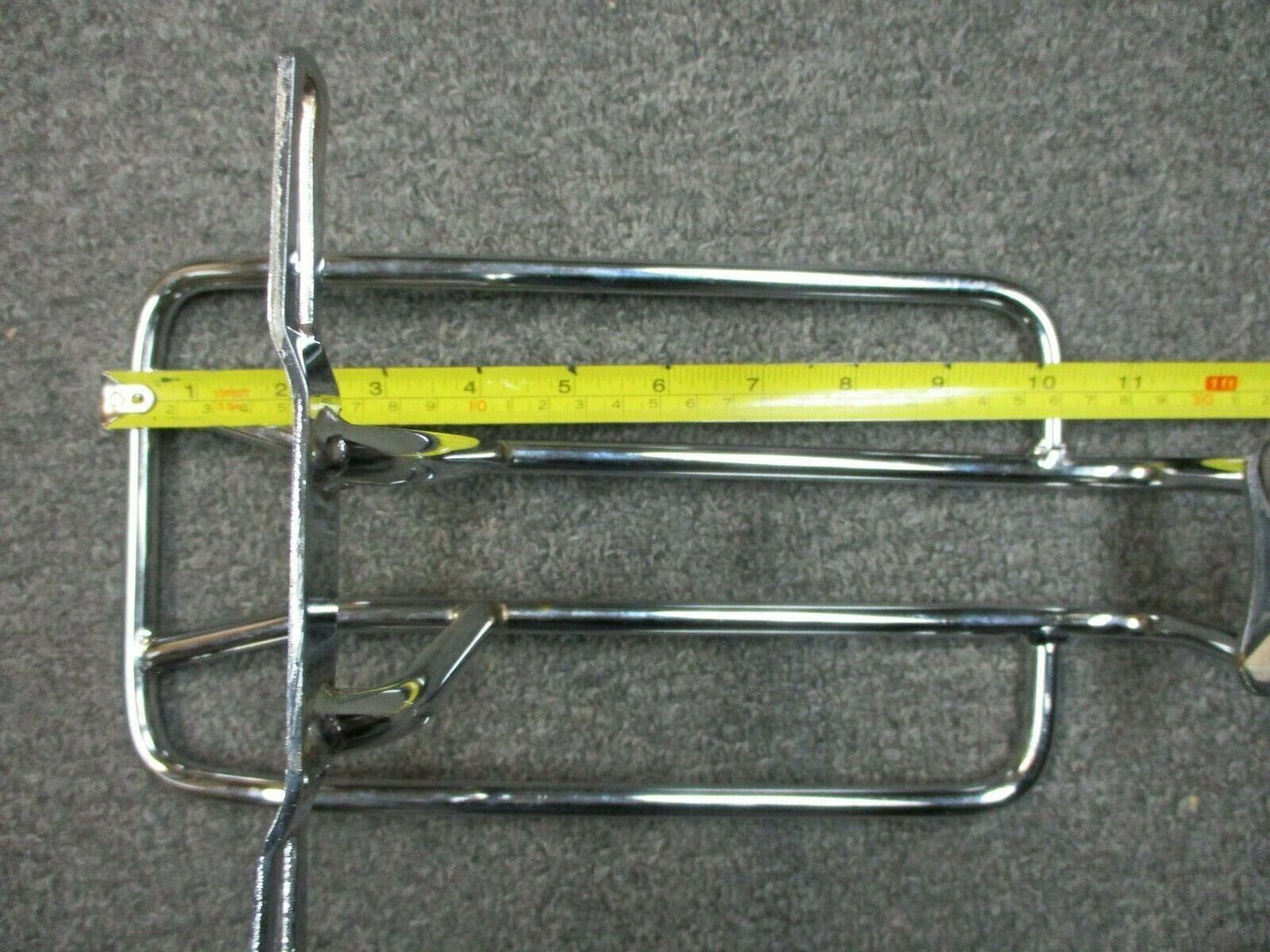 Harley Davidson Chrome FLST, FLSTF Softail Luggage Rack 10.5" X 6"