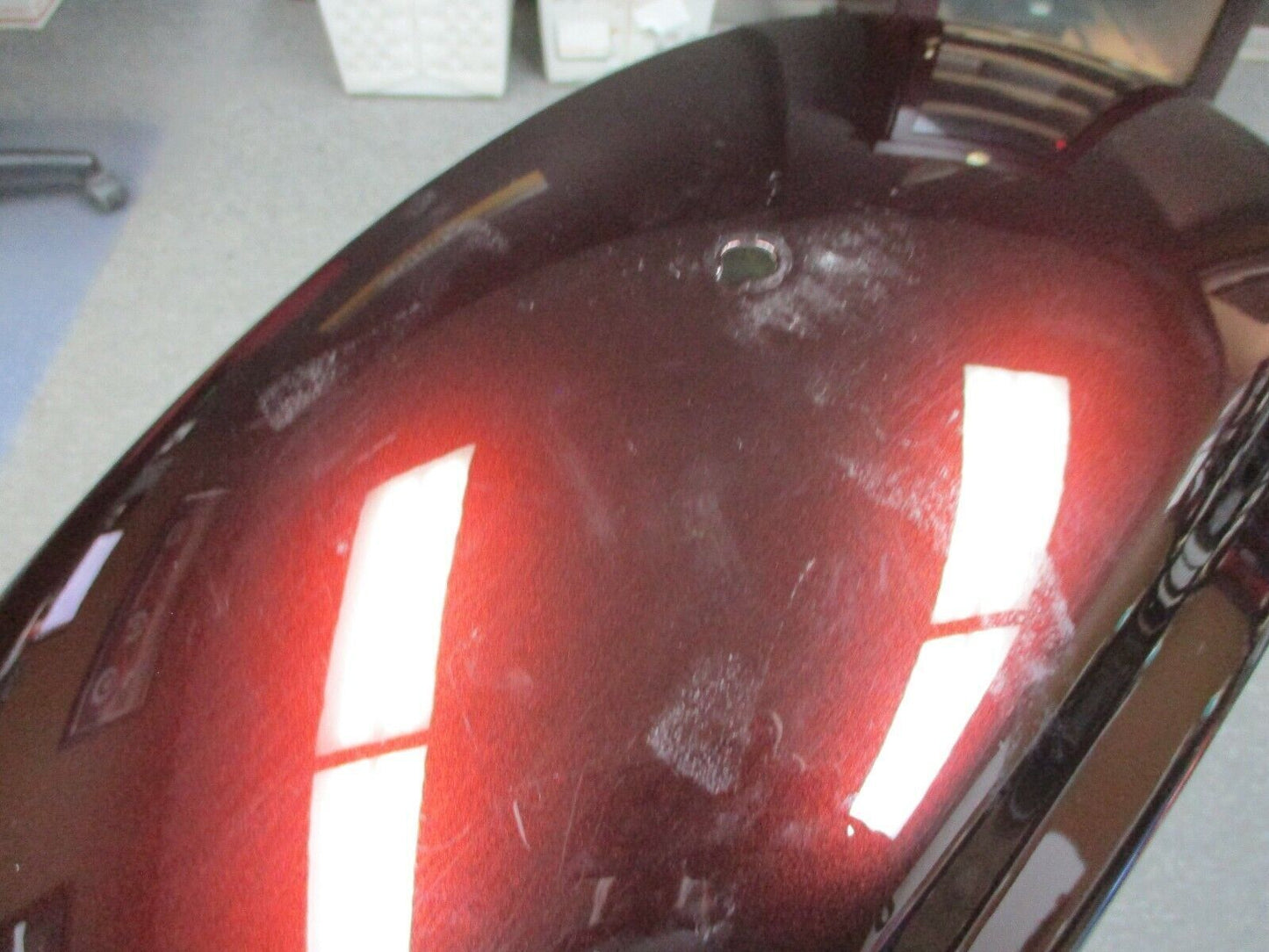 Harley Davidson OEM FLHX/FLTR Rear Fender Deputy Dawg Cherry Fade 59500369ECR