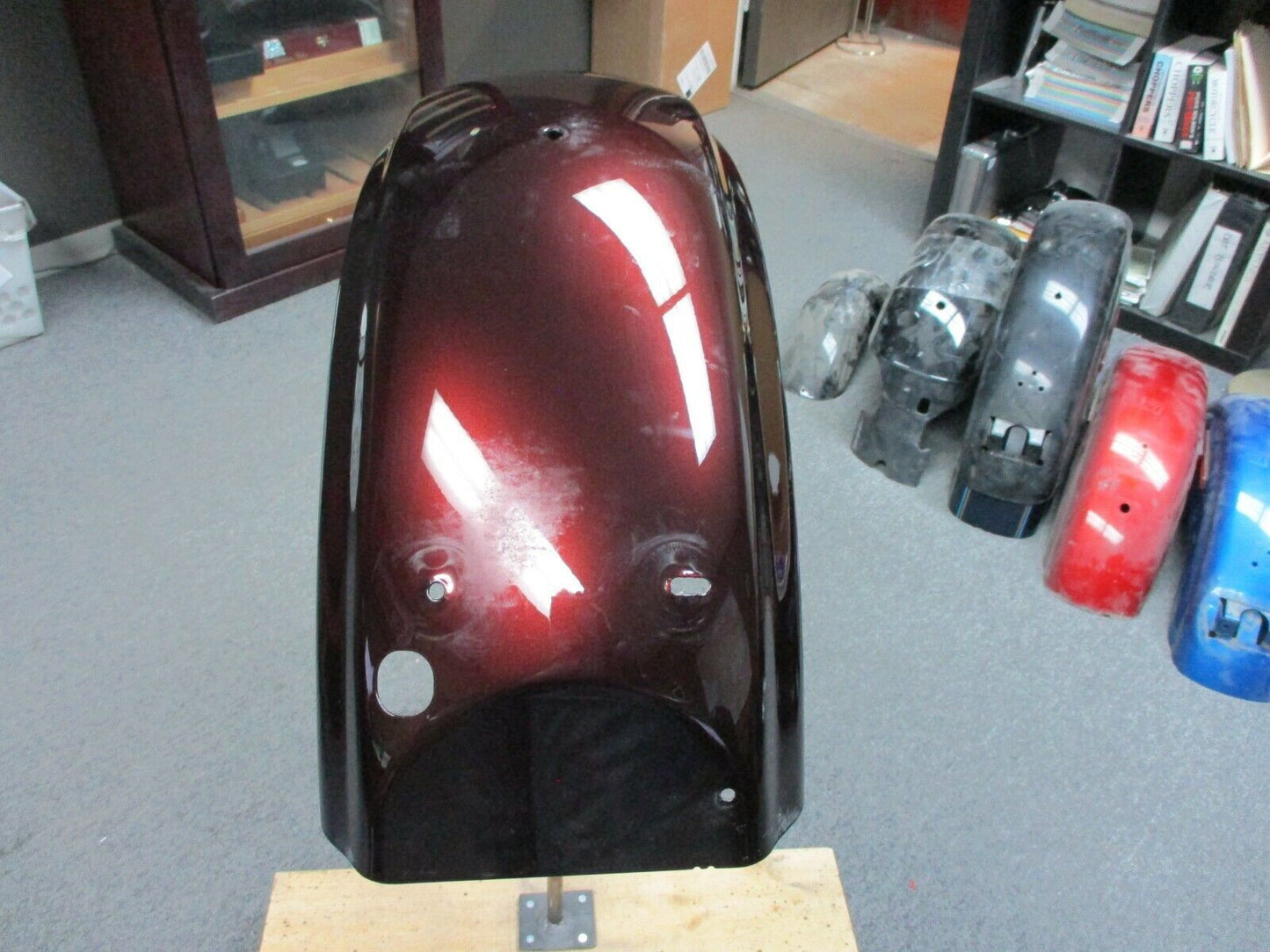 Harley Davidson OEM FLHX/FLTR Rear Fender Deputy Dawg Cherry Fade 59500369ECR