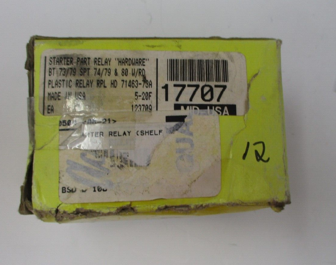Harley-Davidson Compatible  Standard Starter Relay 71463-73A