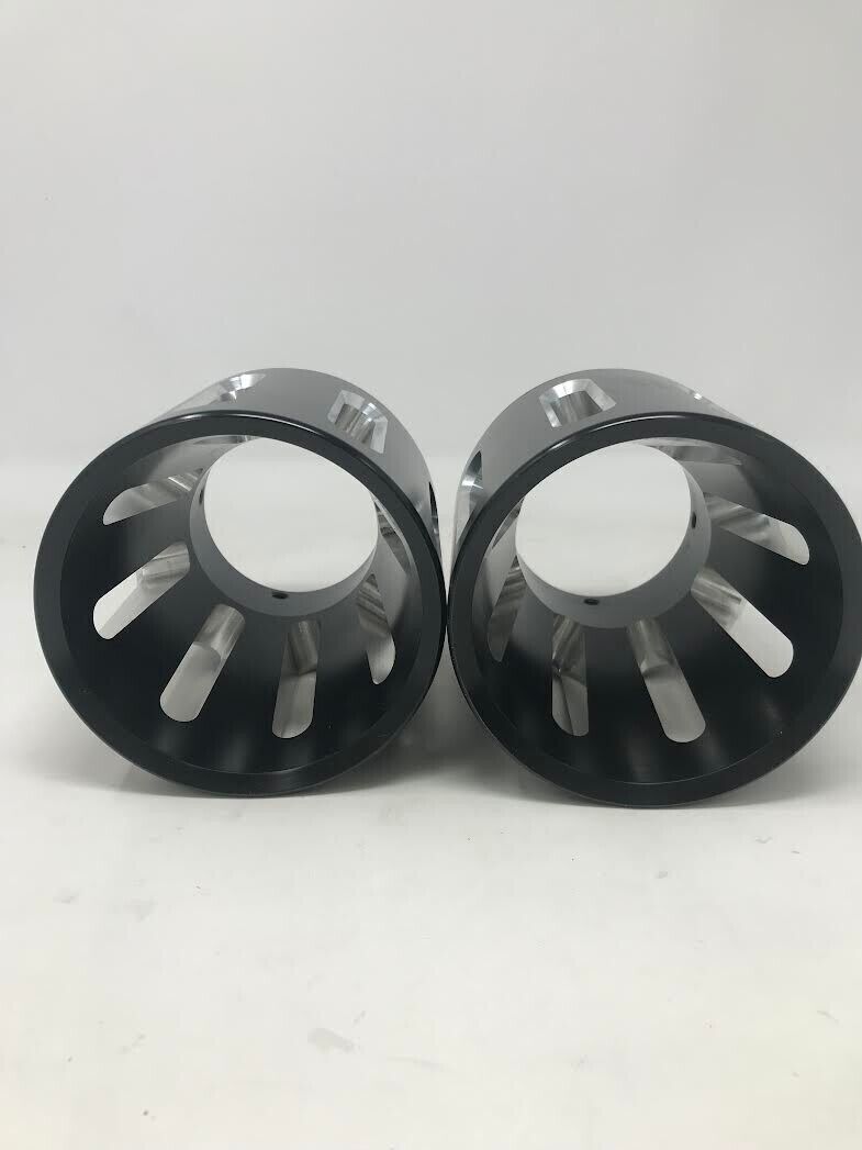 Rinehart Racing OEM 4'' Machined End Cap Slot BLK (PR)