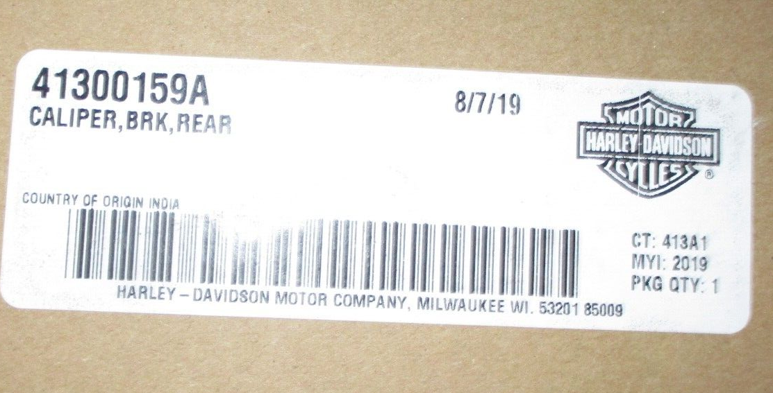 Harley Davidson Rear Break  Caliper Assembly  41300159A