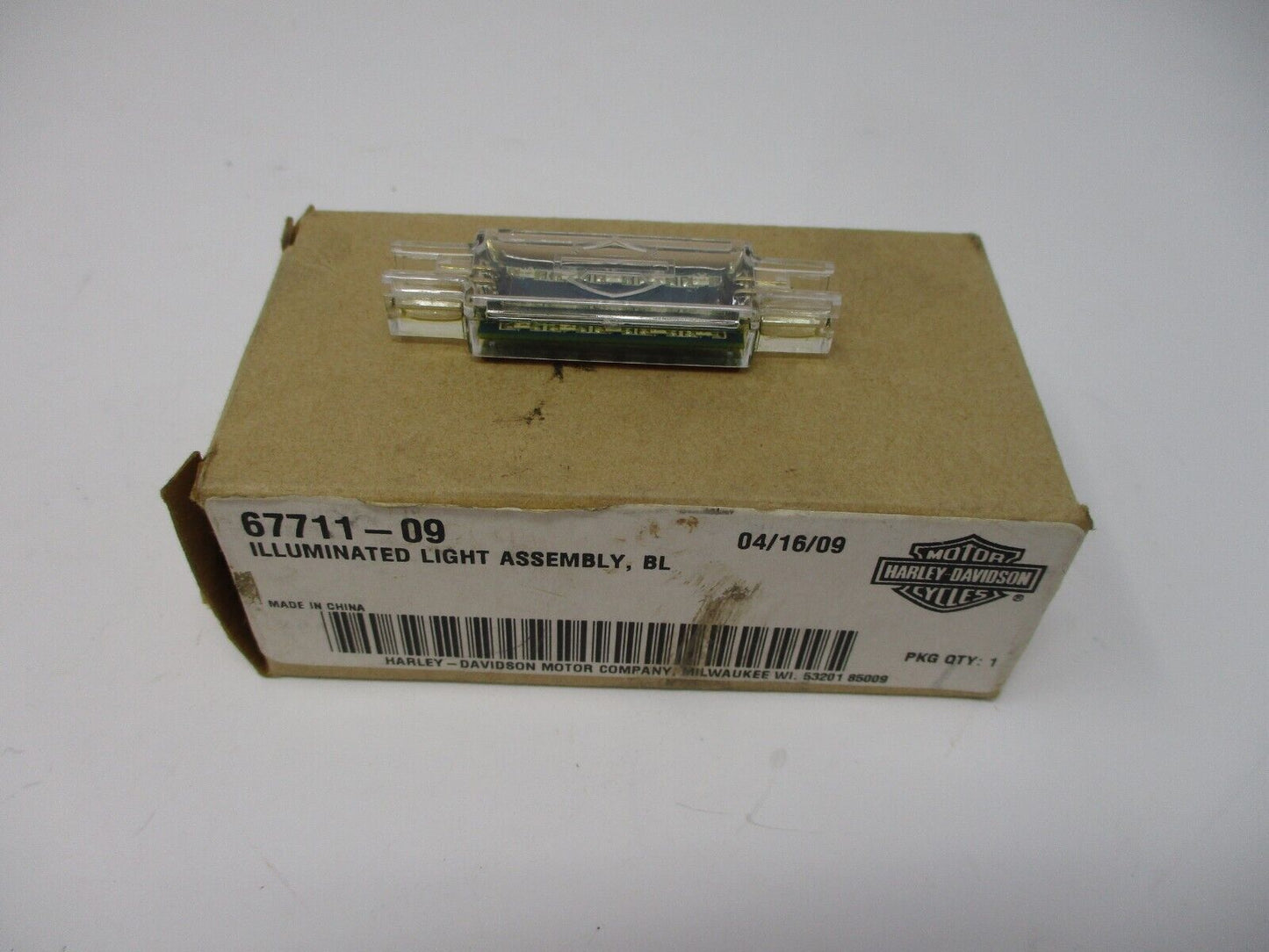 Harley-Davidson Illuminated Light Assembly 67711-09