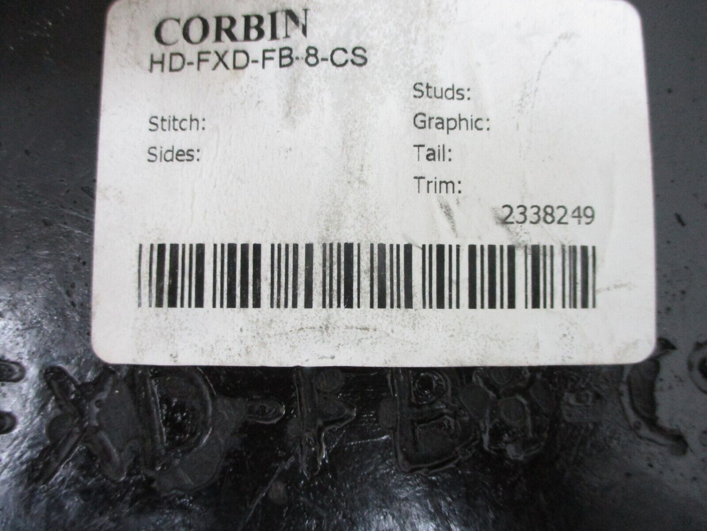 Harley-Davidson Corbin Classic Solo Saddle HD-FXD-FB-8-CS