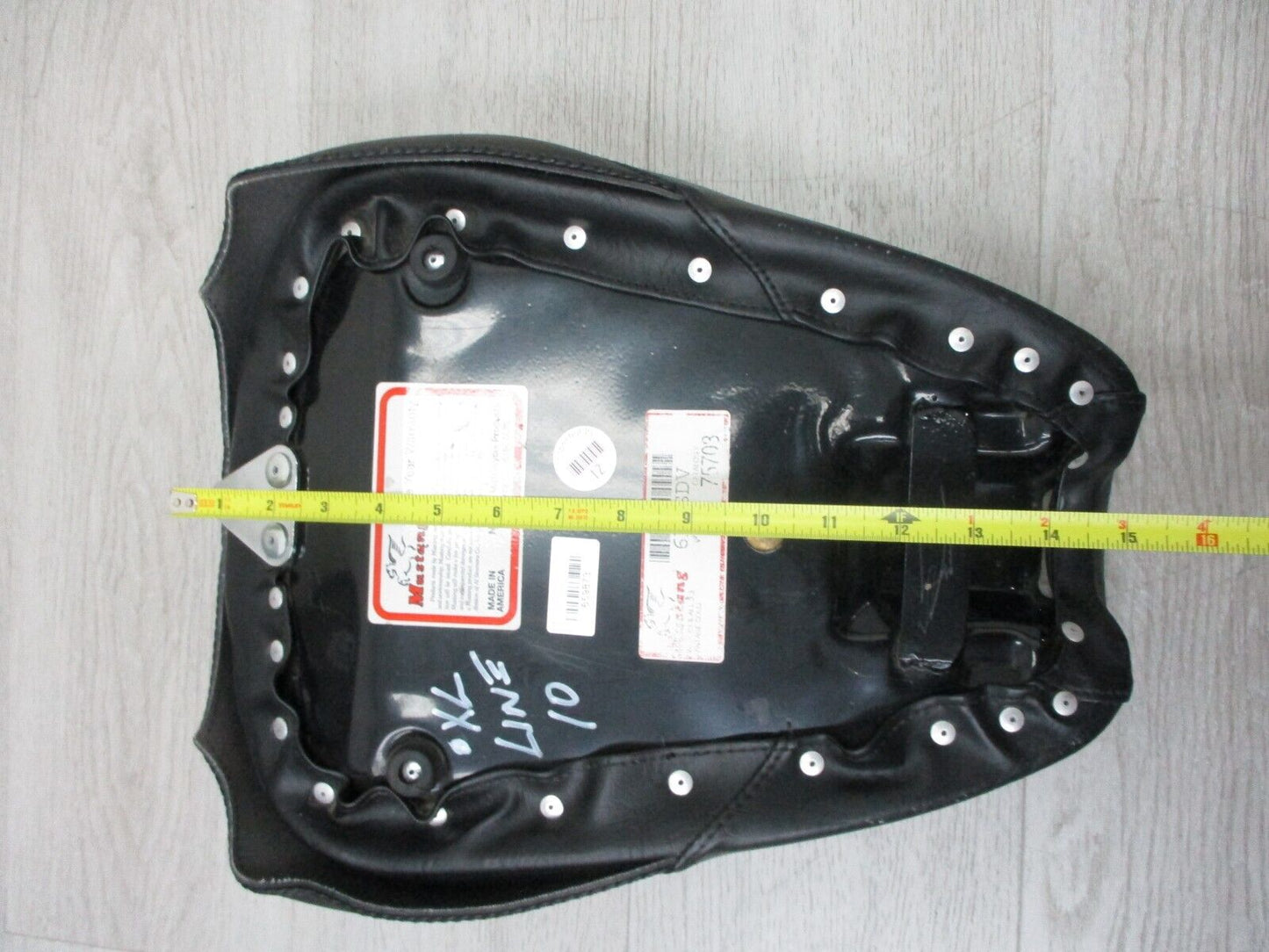 Mustang Vintage Solo Seat 75703 for Models with 3.3 Gal. Tank