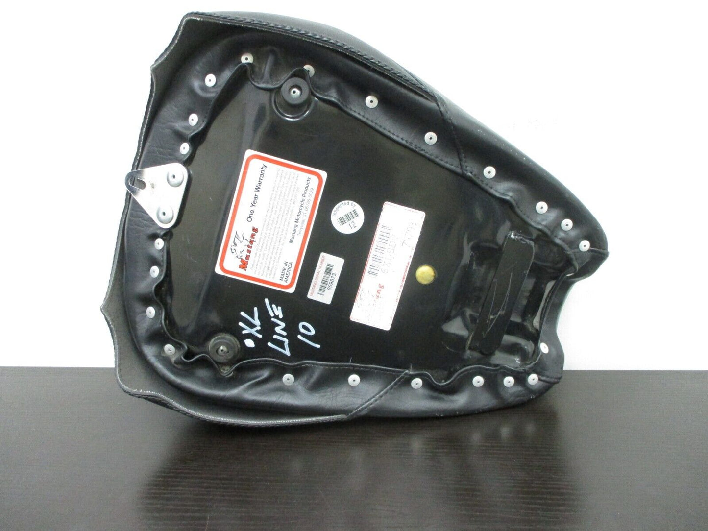 Mustang Vintage Solo Seat 75703 for Models with 3.3 Gal. Tank
