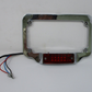 Chrome  License Plate Assembly  with Lights Unknown Fitment
