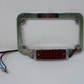 Chrome  License Plate Assembly  with Lights Unknown Fitment