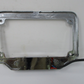 Chrome  License Plate Assembly  with Lights Unknown Fitment