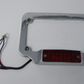 Chrome  License Plate Assembly  with Lights Unknown Fitment