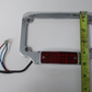 Chrome  License Plate Assembly  with Lights Unknown Fitment