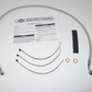 Harley-Davidson Diamond Black Brake Line  Upper 35 Deg 36.5" 41800470